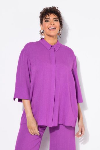 Moda za polnejše Bluza kratkih rukava plus velikost, xxl, Ulla Popken in Johann Popken (JP1880)