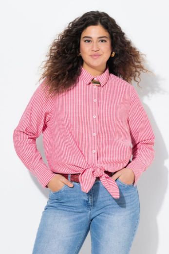 Moda za polnejše Bluza dužeg kroja na pruge plus velikost, xxl, Ulla Popken in Johann Popken (JP1880)