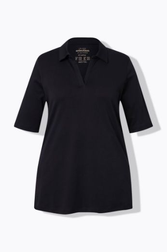 Moda za polnejše Majica Polo plus velikost, xxl, Ulla Popken in Johann Popken (JP1880)