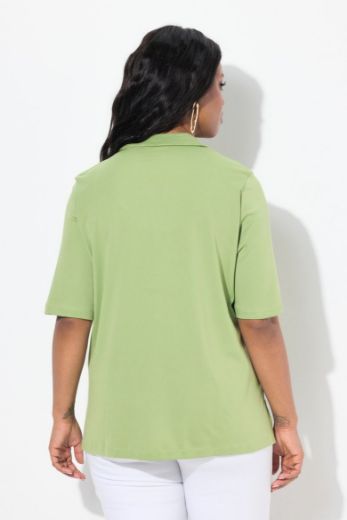 Moda za polnejše Majica Polo plus velikost, xxl, Ulla Popken in Johann Popken (JP1880)