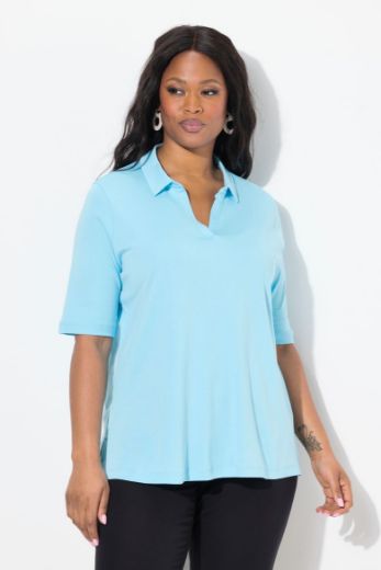 Moda za polnejše Majica Polo plus velikost, xxl, Ulla Popken in Johann Popken (JP1880)