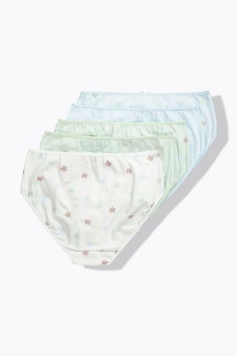 Moda za polnejše Gaćice midi  5 komada plus velikost, xxl, Ulla Popken in Johann Popken (JP1880)