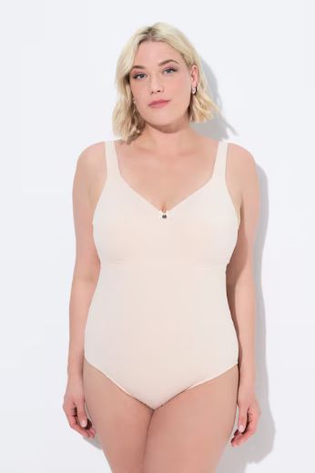 Moda za polnejše Bodi s mekim košaricama plus velikost, xxl, Ulla Popken in Johann Popken (JP1880)