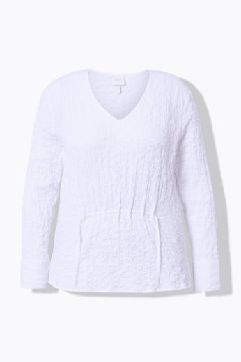 Moda za polnejše Bluza dugih rukava V ovratnika plus velikost, xxl, Ulla Popken in Johann Popken (JP1880)