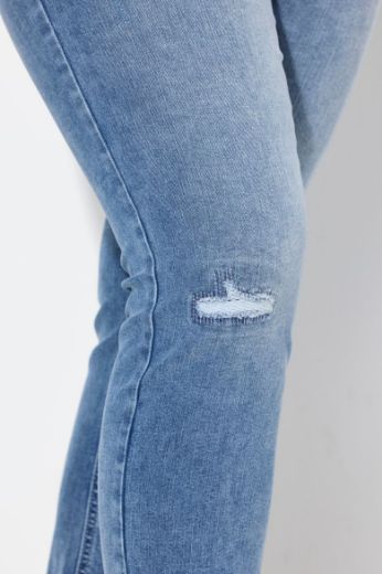 Moda za polnejše Traperice uskih nogavica plus velikost, xxl, Ulla Popken in Johann Popken (JP1880)