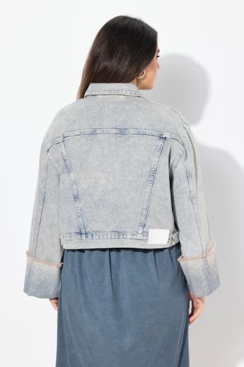 Moda za polnejše Jakna od trapera plus velikost, xxl, Ulla Popken in Johann Popken (JP1880)