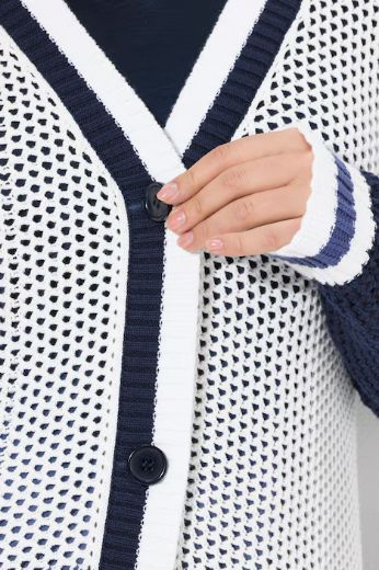 Moda za polnejše Kardigan na kopčanje plus velikost, xxl, Ulla Popken in Johann Popken (JP1880)