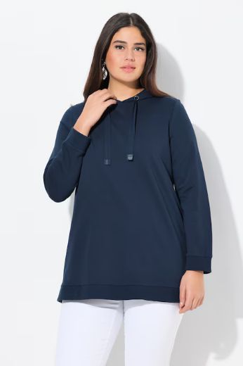 Moda za polnejše Majica dugih rukava s kapuljačom plus velikost, xxl, Ulla Popken in Johann Popken (JP1880)