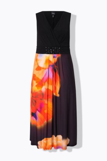 Moda za polnejše Haljina maxi bez rukava V ovratnika plus velikost, xxl, Ulla Popken in Johann Popken (JP1880)