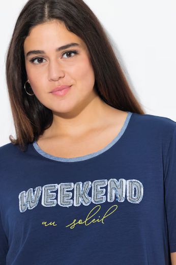 Moda za polnejše Majica kratkih rukava okruglog ovratnika plus velikost, xxl, Ulla Popken in Johann Popken (JP1880)