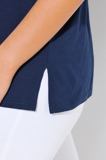 Moda za polnejše Majica kratkih rukava okruglog ovratnika plus velikost, xxl, Ulla Popken in Johann Popken (JP1880)