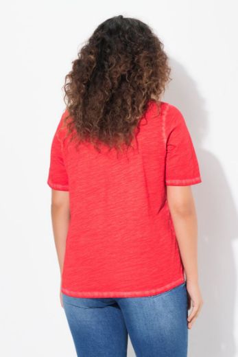 Moda za polnejše Majica kratkih rukava V ovratnika plus velikost, xxl, Ulla Popken in Johann Popken (JP1880)