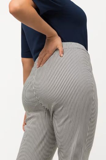 Moda za polnejše Hlače 7/8 uže nogavice plus velikost, xxl, Ulla Popken in Johann Popken (JP1880)