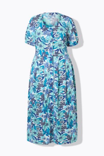 Moda za polnejše Haljina maxi cvjetnog uzorka plus velikost, xxl, Ulla Popken in Johann Popken (JP1880)