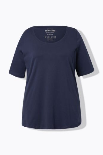 Moda za polnejše Majica A kroja kratkih rukava plus velikost, xxl, Ulla Popken in Johann Popken (JP1880)