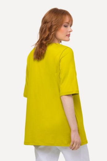 Moda za polnejše Majica s ukrasima na ovratniku plus velikost, xxl, Ulla Popken in Johann Popken (JP1880)