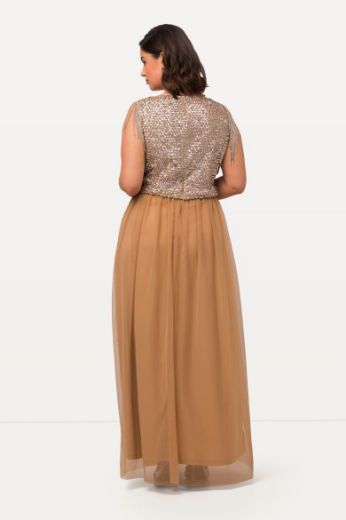 Moda za polnejše Haljina maxi V ovratnika plus velikost, xxl, Ulla Popken in Johann Popken (JP1880)