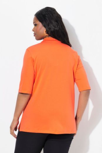 Moda za polnejše Majica Polo kratkih rukava plus velikost, xxl, Ulla Popken in Johann Popken (JP1880)