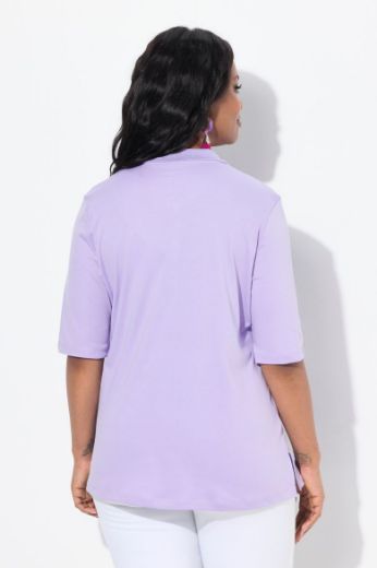 Moda za polnejše Majica Polo kratkih rukava plus velikost, xxl, Ulla Popken in Johann Popken (JP1880)
