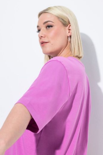 Moda za polnejše Majica V izrez Basic plus velikost, xxl, Ulla Popken in Johann Popken (JP1880)