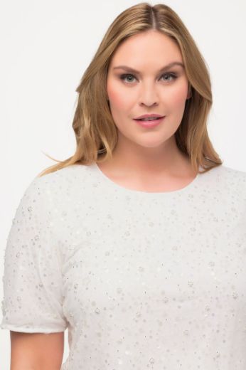 Moda za polnejše Bluza kratkih rukava A kroja plus velikost, xxl, Ulla Popken in Johann Popken (JP1880)