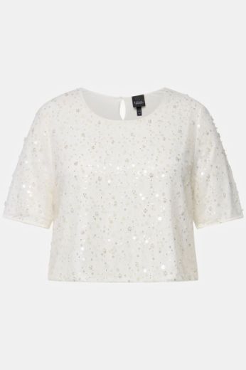 Moda za polnejše Bluza kratkih rukava A kroja plus velikost, xxl, Ulla Popken in Johann Popken (JP1880)