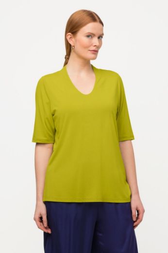 Moda za polnejše Majica polu rukava V ovratnika plus velikost, xxl, Ulla Popken in Johann Popken (JP1880)