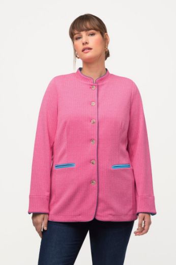 Moda za polnejše Sako na kopčanje povišenog ovratnika plus velikost, xxl, Ulla Popken in Johann Popken (JP1880)