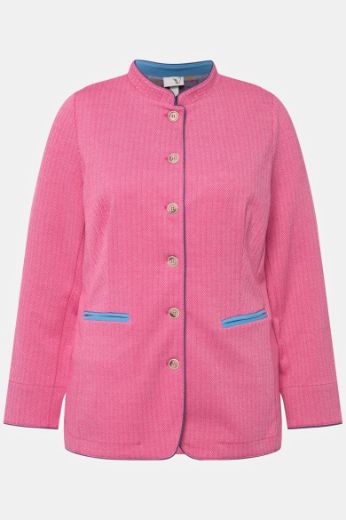 Moda za polnejše Sako na kopčanje povišenog ovratnika plus velikost, xxl, Ulla Popken in Johann Popken (JP1880)