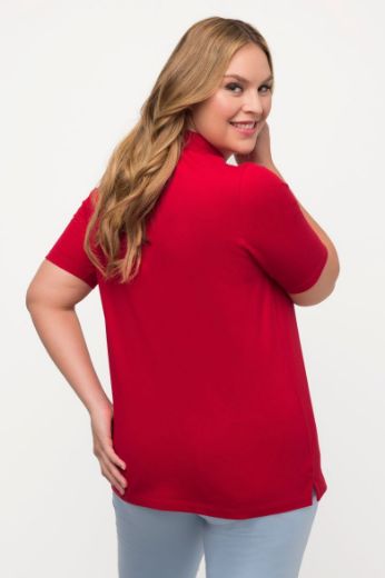 Moda za polnejše Majica Polo kratkih rukava plus velikost, xxl, Ulla Popken in Johann Popken (JP1880)