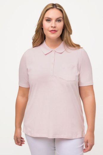 Moda za polnejše Majica Polo kratkih rukava plus velikost, xxl, Ulla Popken in Johann Popken (JP1880)