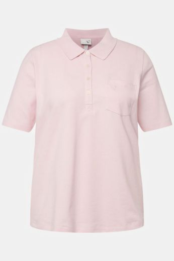Moda za polnejše Majica Polo kratkih rukava plus velikost, xxl, Ulla Popken in Johann Popken (JP1880)