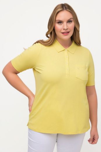 Moda za polnejše Majica Polo kratkih rukava plus velikost, xxl, Ulla Popken in Johann Popken (JP1880)