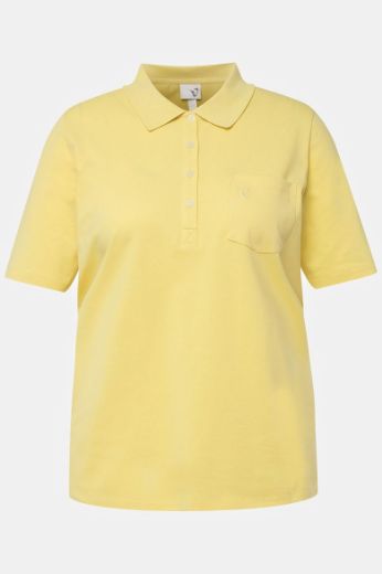 Moda za polnejše Majica Polo kratkih rukava plus velikost, xxl, Ulla Popken in Johann Popken (JP1880)