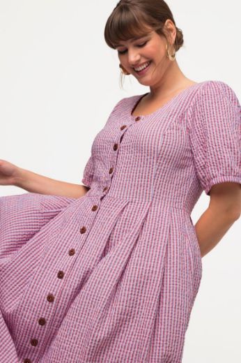 Moda za polnejše Haljina na kopčanje plus velikost, xxl, Ulla Popken in Johann Popken (JP1880)