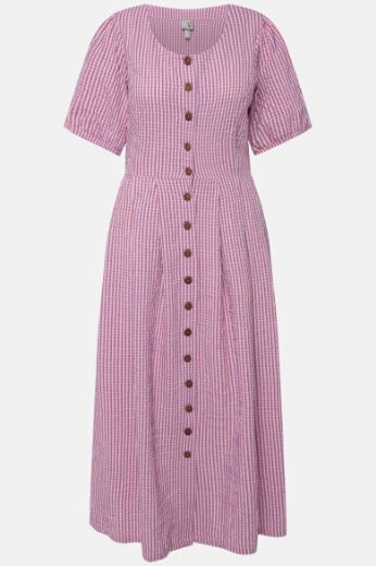 Moda za polnejše Haljina na kopčanje plus velikost, xxl, Ulla Popken in Johann Popken (JP1880)
