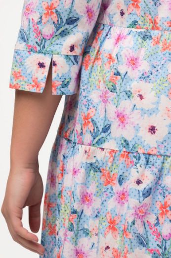 Moda za polnejše Haljina 3/4 rukava A kroja plus velikost, xxl, Ulla Popken in Johann Popken (JP1880)