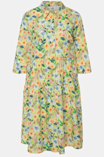 Moda za polnejše Haljina 3/4 rukava A kroja plus velikost, xxl, Ulla Popken in Johann Popken (JP1880)