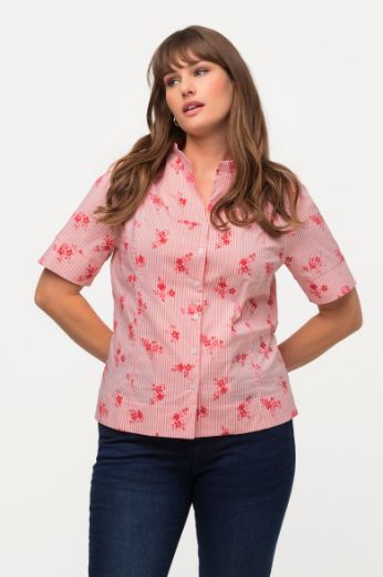 Moda za polnejše Bluza polu rukava cvjetnog uzorka plus velikost, xxl, Ulla Popken in Johann Popken (JP1880)