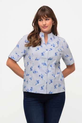 Moda za polnejše Bluza polu rukava cvjetnog uzorka plus velikost, xxl, Ulla Popken in Johann Popken (JP1880)