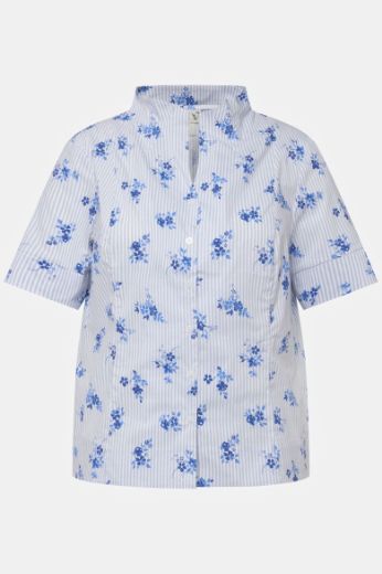 Moda za polnejše Bluza polu rukava cvjetnog uzorka plus velikost, xxl, Ulla Popken in Johann Popken (JP1880)