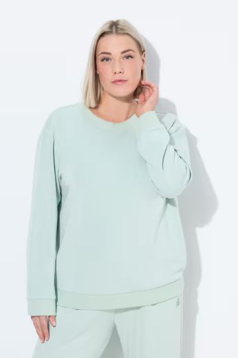 Moda za polnejše Majica dugih rukava s izrezom na leđima plus velikost, xxl, Ulla Popken in Johann Popken (JP1880)