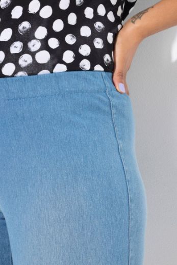 Moda za polnejše Hlačw Capri plus velikost, xxl, Ulla Popken in Johann Popken (JP1880)