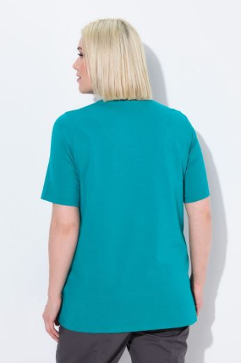 Moda za polnejše Majica A kroj V ovratnik plus velikost, xxl, Ulla Popken in Johann Popken (JP1880)