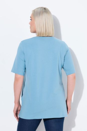 Moda za polnejše Majica A kroj V ovratnik plus velikost, xxl, Ulla Popken in Johann Popken (JP1880)