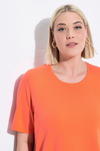 Moda za polnejše Majica A kroj V ovratnik plus velikost, xxl, Ulla Popken in Johann Popken (JP1880)