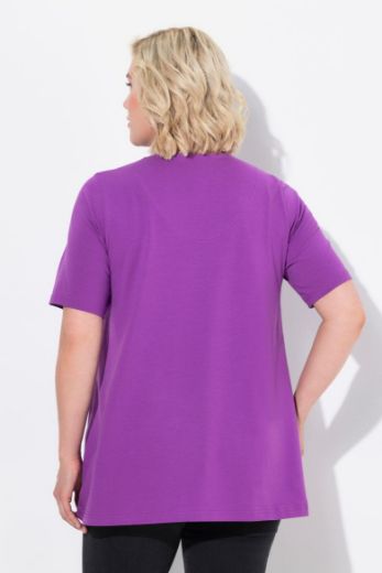 Moda za polnejše Majica A kroj V ovratnik plus velikost, xxl, Ulla Popken in Johann Popken (JP1880)
