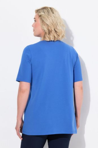Moda za polnejše Majica A kroj V ovratnik plus velikost, xxl, Ulla Popken in Johann Popken (JP1880)