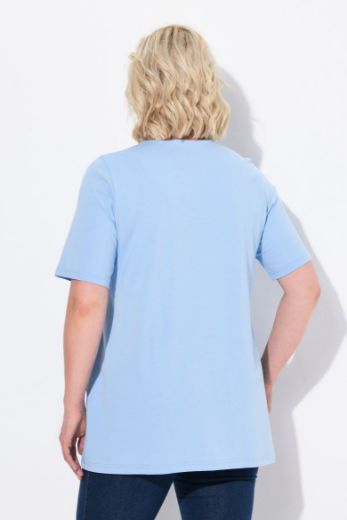 Moda za polnejše Majica A kroj V ovratnik plus velikost, xxl, Ulla Popken in Johann Popken (JP1880)