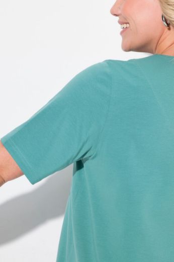 Moda za polnejše Majica A kroj V ovratnik plus velikost, xxl, Ulla Popken in Johann Popken (JP1880)